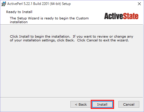 【Perl】Windows 10にActivePerlをインストール
